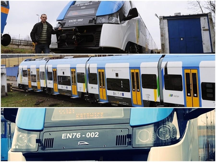 Nowoczesny pociąg ELF