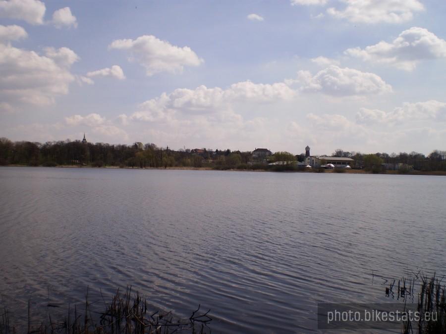 Jezioro Swarzędzkie - widok na miasto