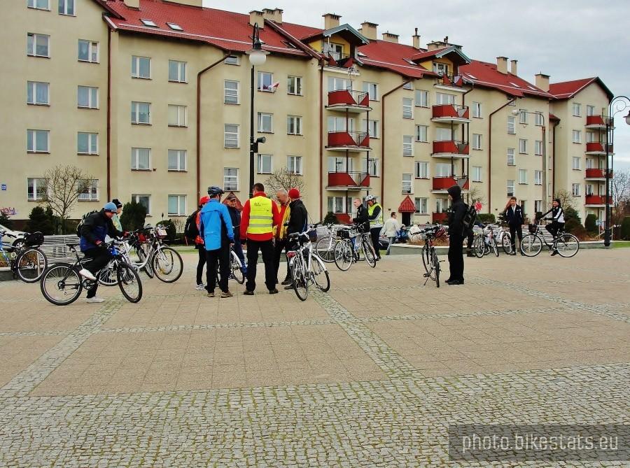 Zbiórka na placu papieskim.