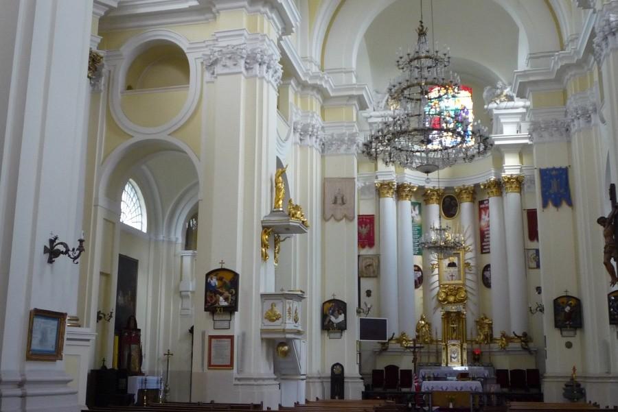 Rokitno wnętrze kościoła