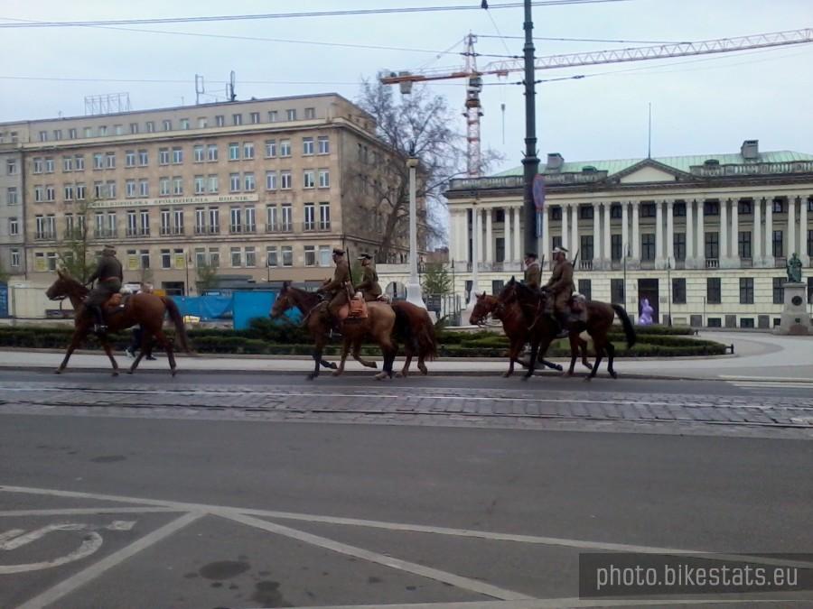 Nie tylko ja dosiadłam dzisiaj wierzchowca