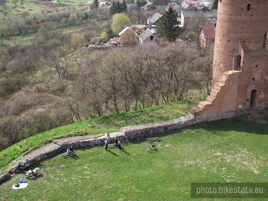 Widok na wieżę zachodnią