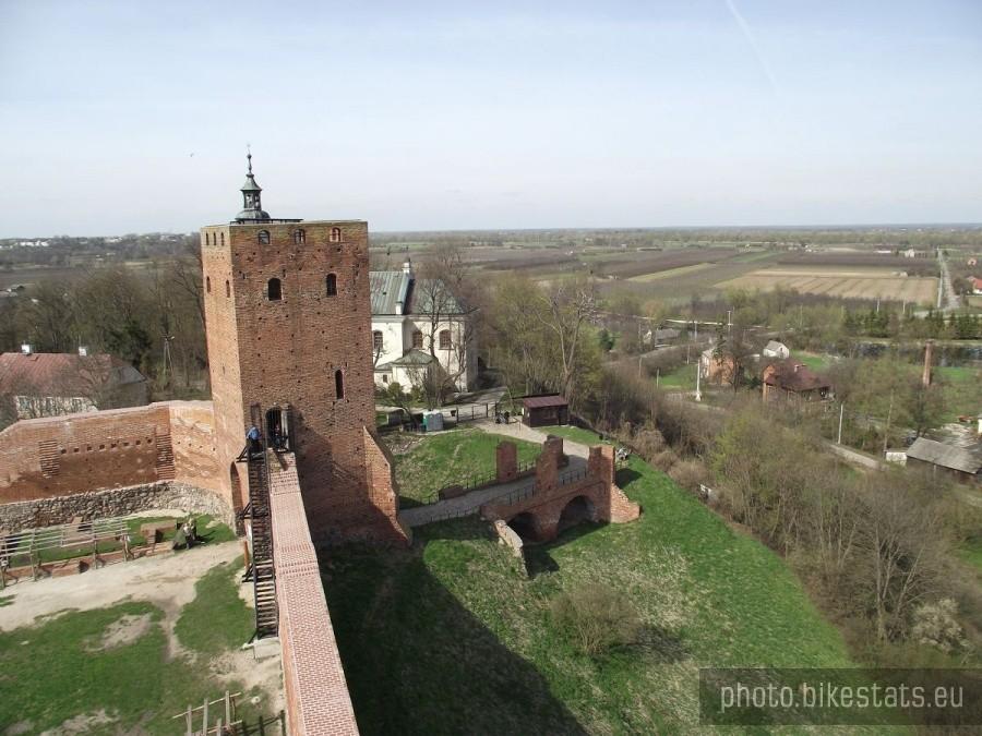 Czersk - wieża bramna i most