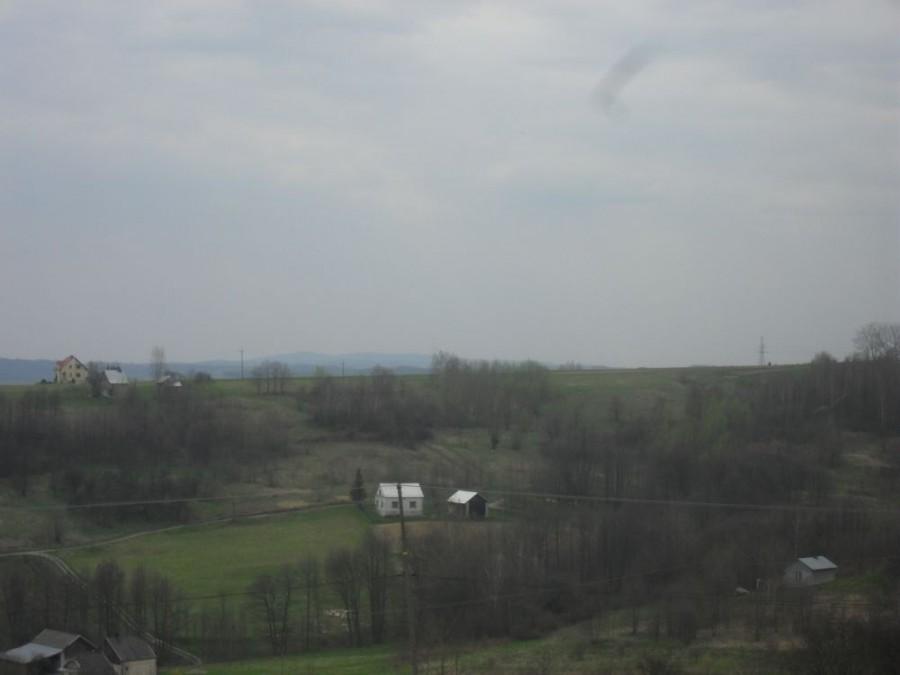 widok w stronę Strzyżowa