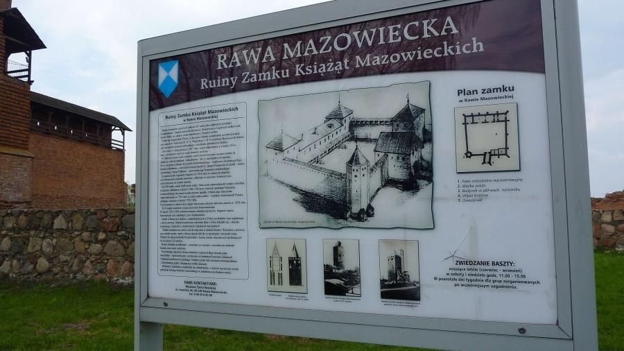Rawa Mazowiecka - zamek