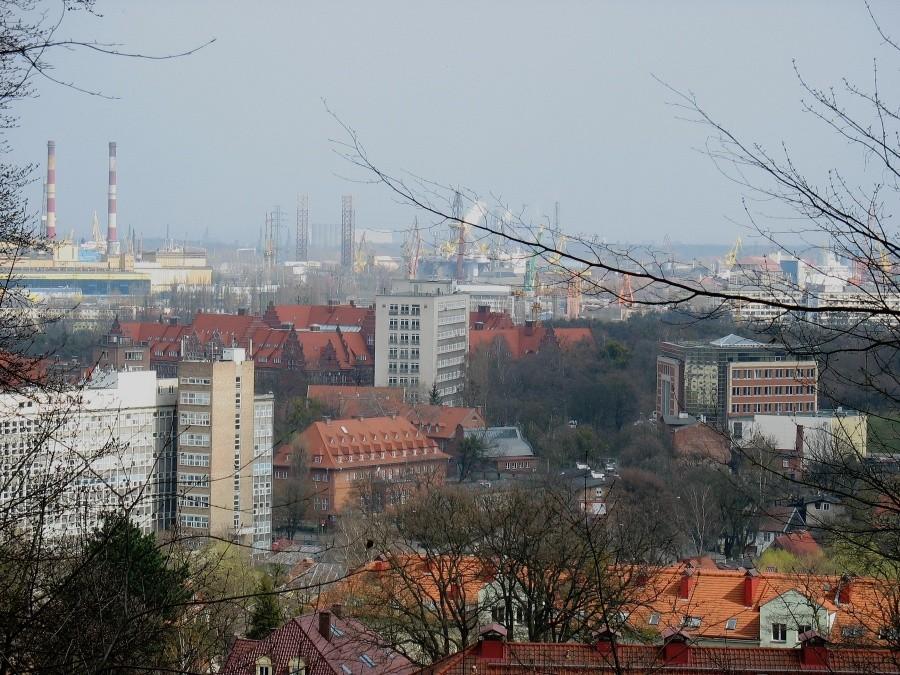 Gdańsk - widok ze Ślimaka