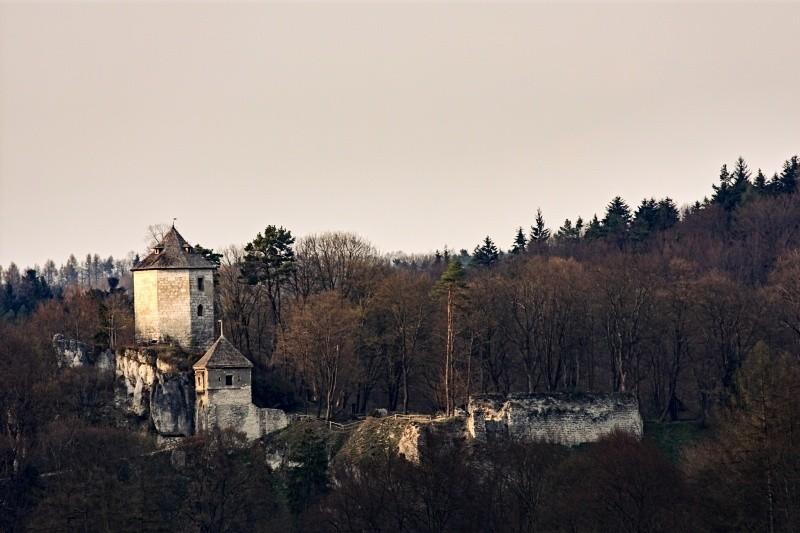 Zamek w Ojcowie.