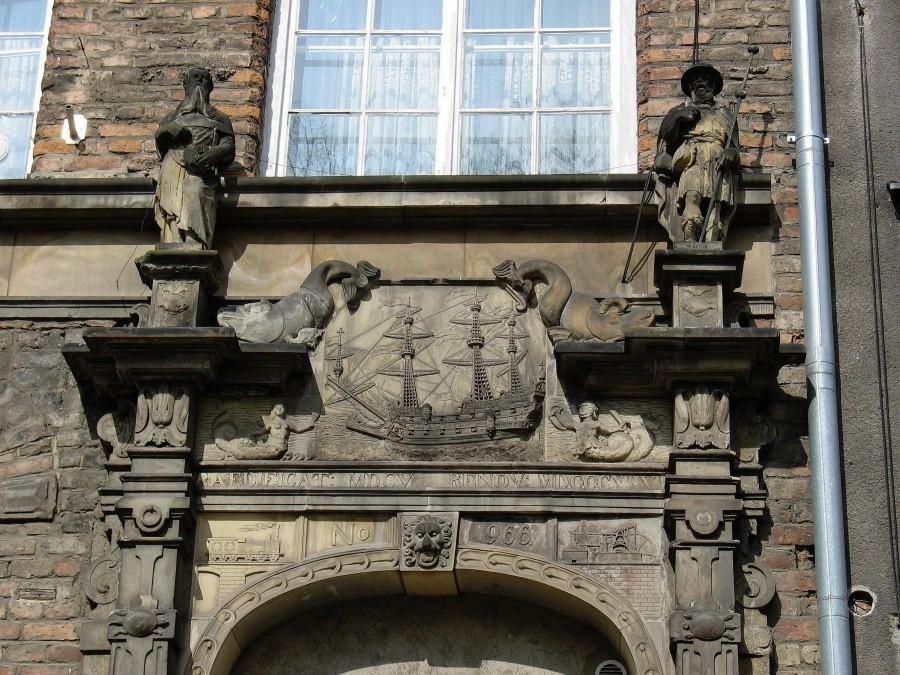 Gdańsk - kamienica przy ul. Św. Ducha 109