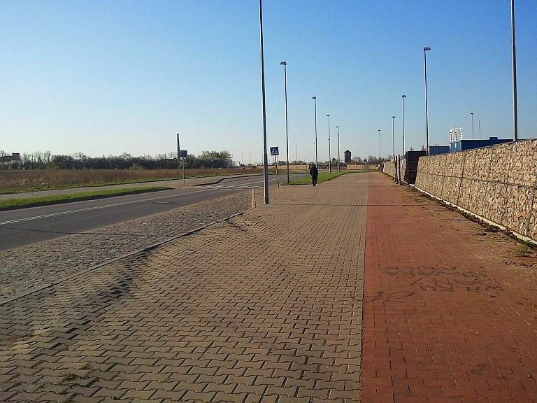 Ścieżka rowerowa między Bronowicką, a Cukrową