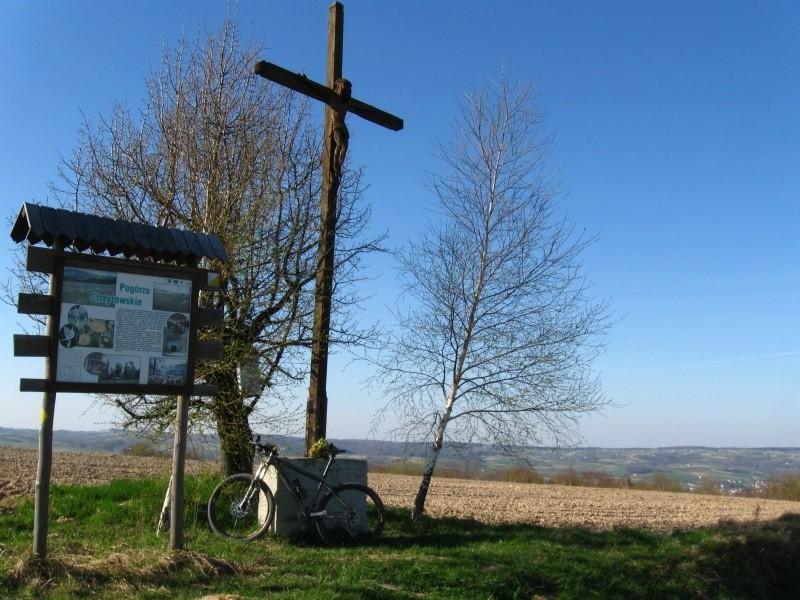 Krzyż na Białej Górze- ok. 400 mn.p.m.
