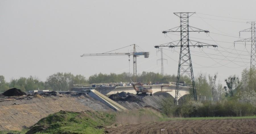 Most na Odrze wschodniej obwodnicy wrocławia