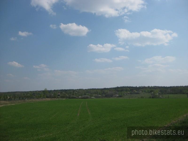 Ostatni rzut na Park Krajobrazowy Promno.