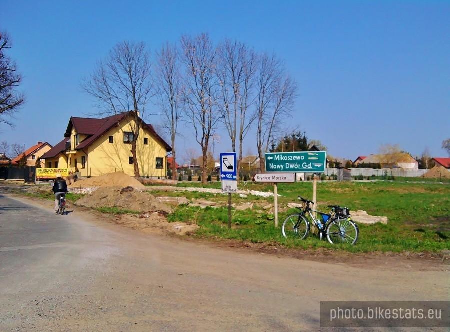Kierunek naszej dzisiejszej jazdy.