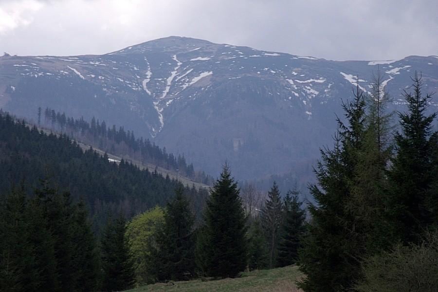 Veľký Kriváň – osiąga 1709 m n.p.m