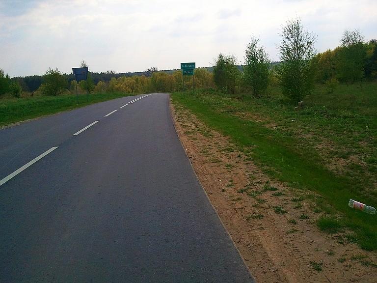 Droga z Dobrej na Lubieszyn