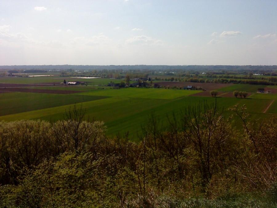 Panorama dolnej Wisły
