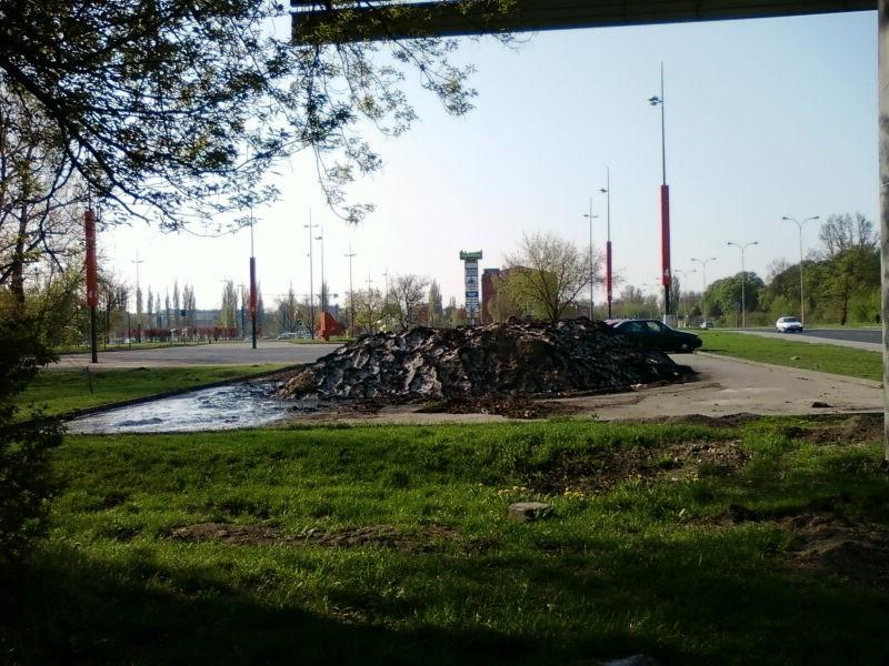 Resztki śniegu