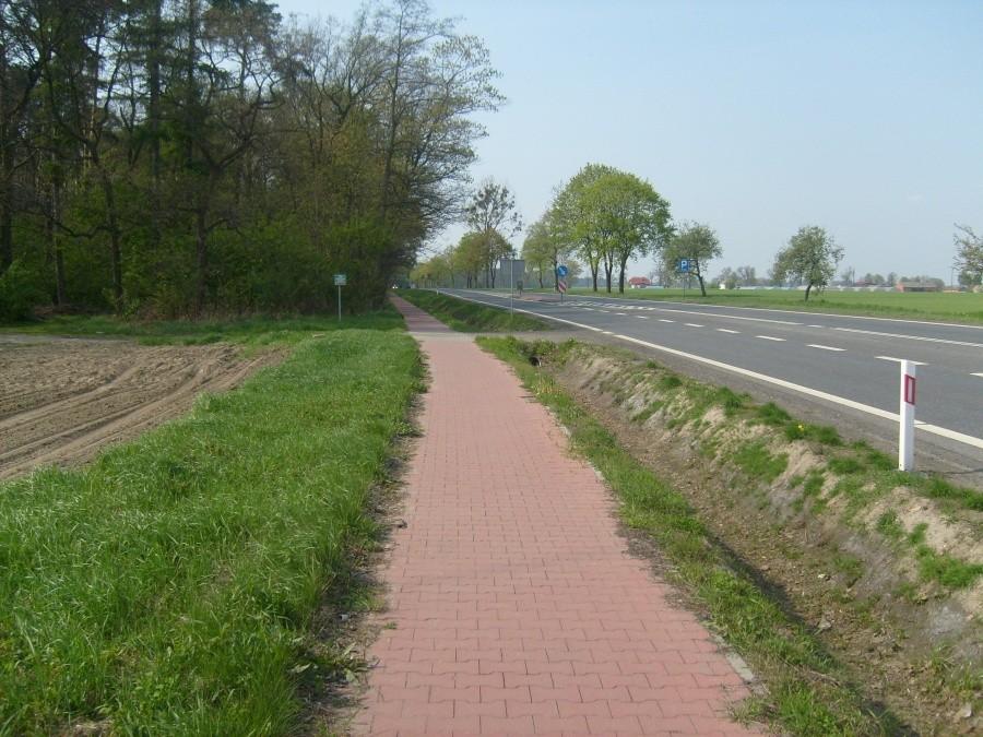 Ścieżka rowerowa do Gołuchowa