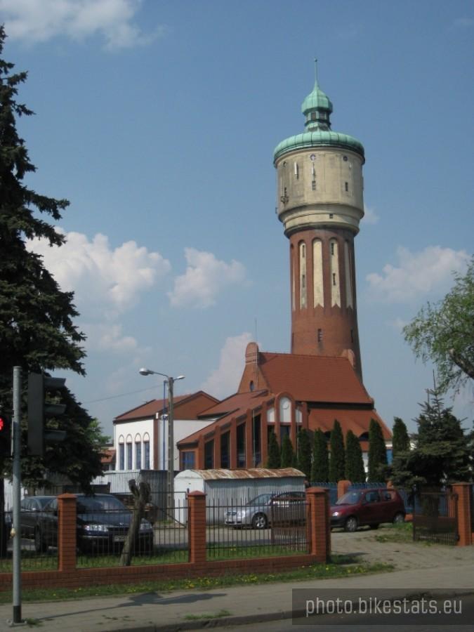Wieża ciśnień we Wrześni.