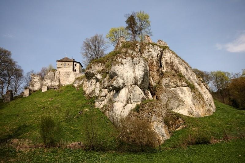Zamek w Ojcowie.