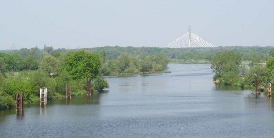 Most Rędziński, widok z Milenijnego