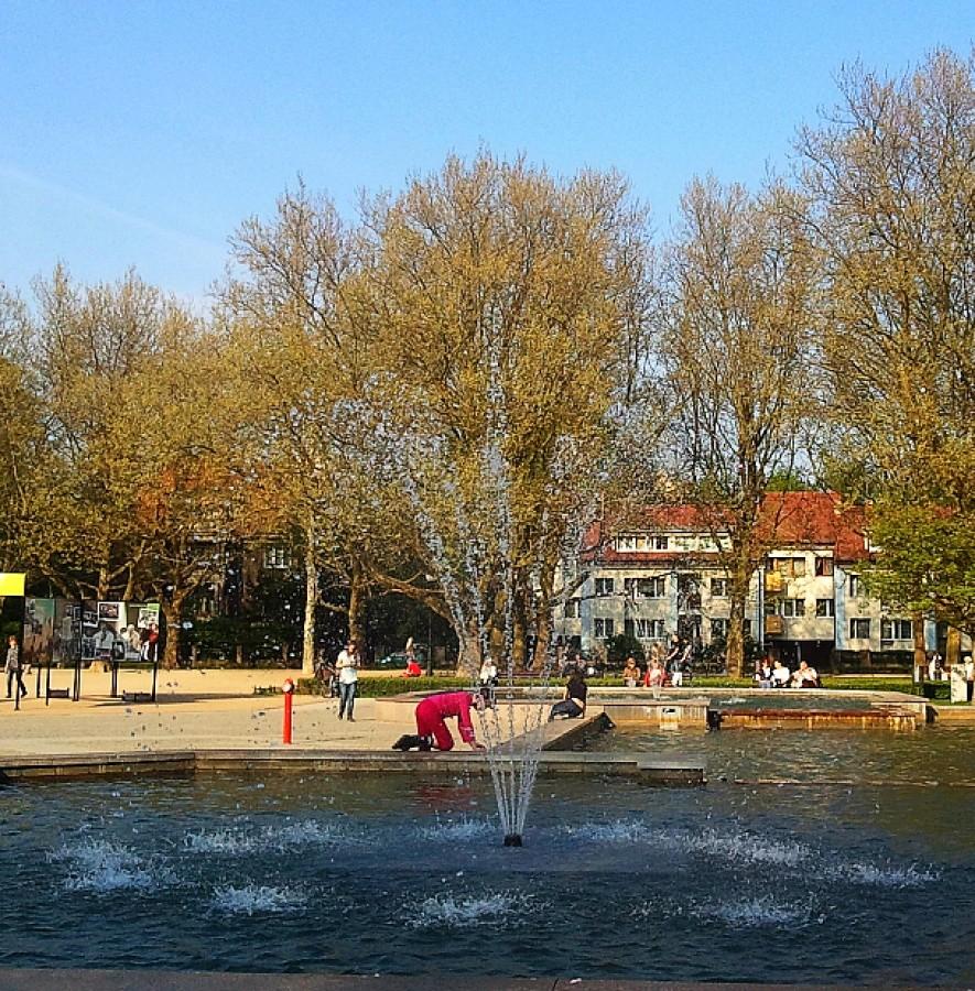 Fontanna na Jasnych Błoniach