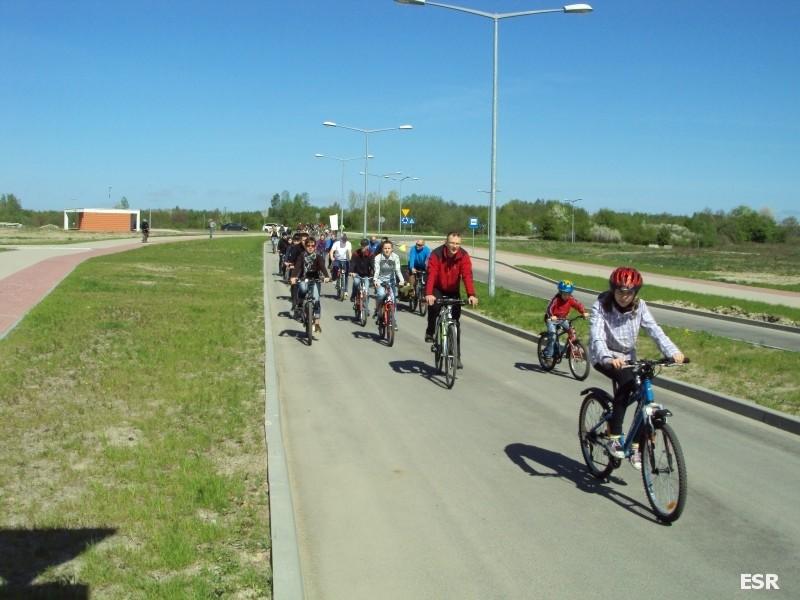 Rowerowy spacer JP II