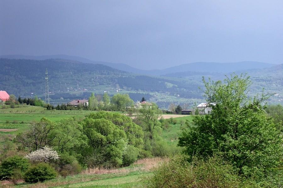 Burza idzie w kierunku Bielska