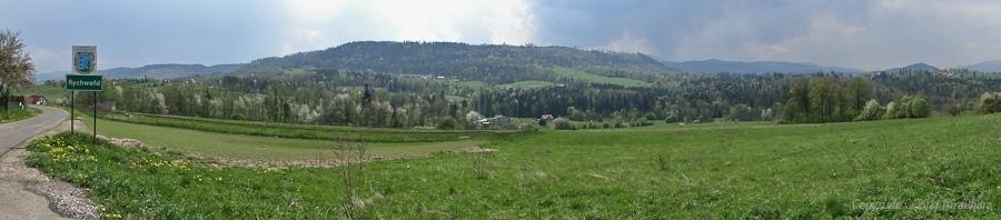 panoramka okolic Rychwałdu