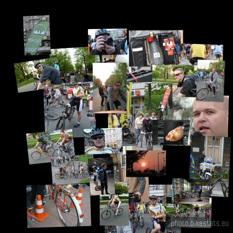 Łódzka Masa Krytyczna 29 kwietnia 2011
