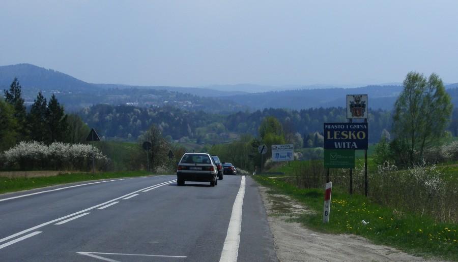 Lesko wita pięknymi widokami