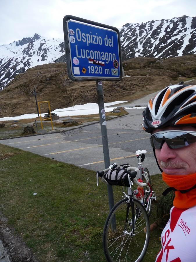 Zdobycie BIG-u 587 - Passo del Lucomagno w Szwajcarii
