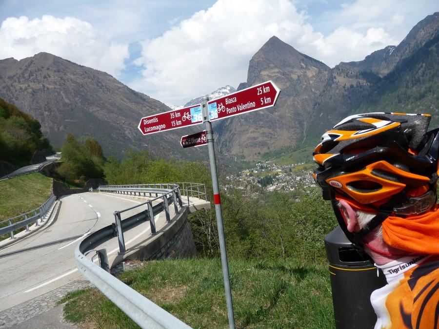 Zdobycie BIG-u 587 - Passo del Lucomagno w Szwajcarii