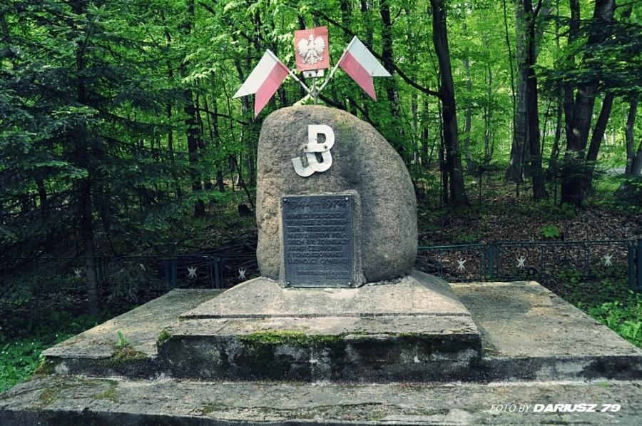 Pomnik Polskich Żołnierzy AK po drodze