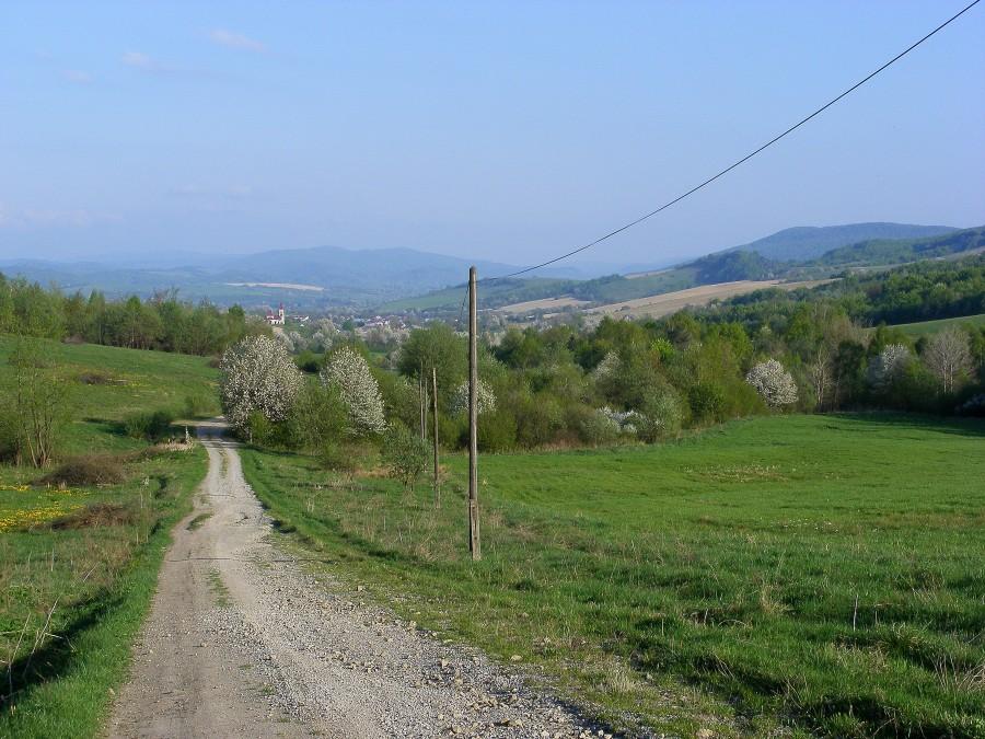 Widok po słowackiej stronie
