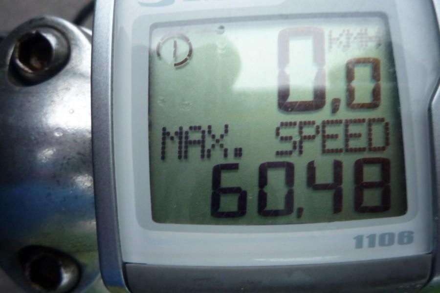 Prrędkość max.