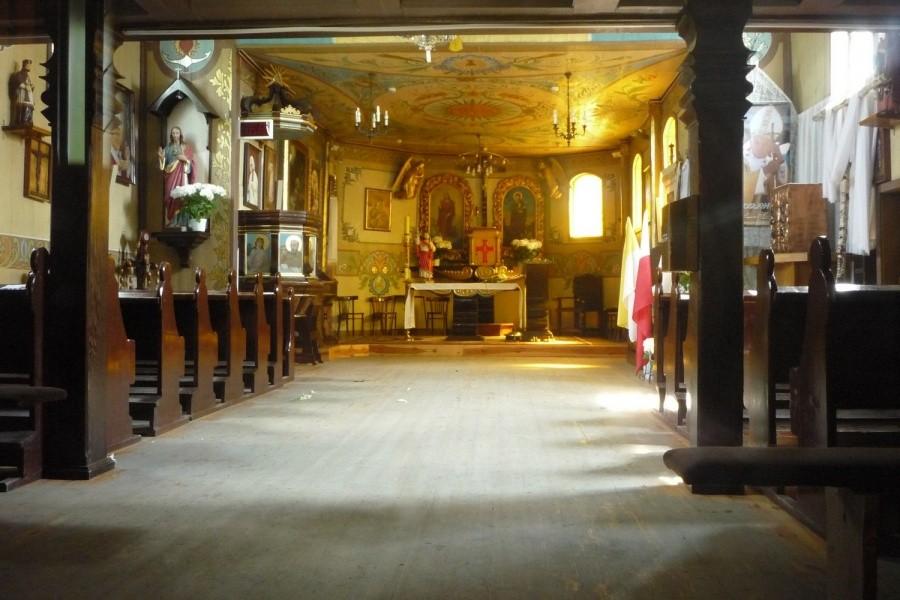 Góra- wnętrze kościoła