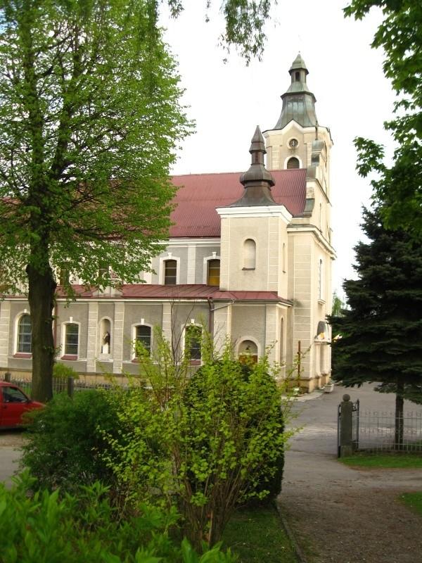 Kościół w Zgłobniu- XVIII wiek.