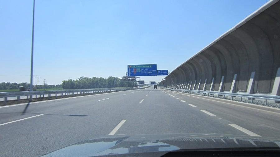AOW - Węzeł Południe - wjazd na A4