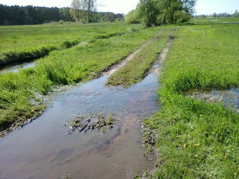 Podtopiona droga