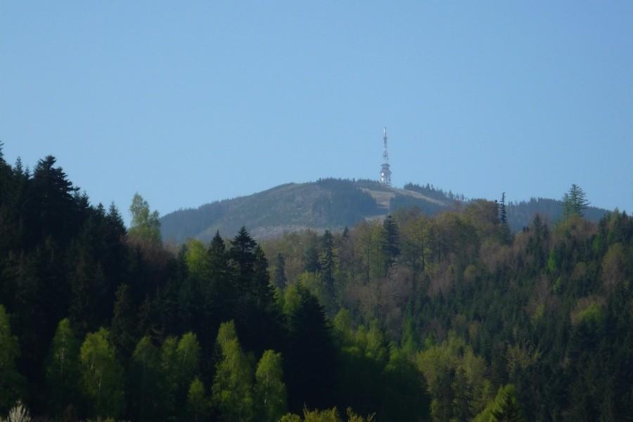 Skrzyczne- widok ze Szczyrku