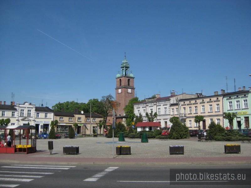 Rynek w Kłecku.