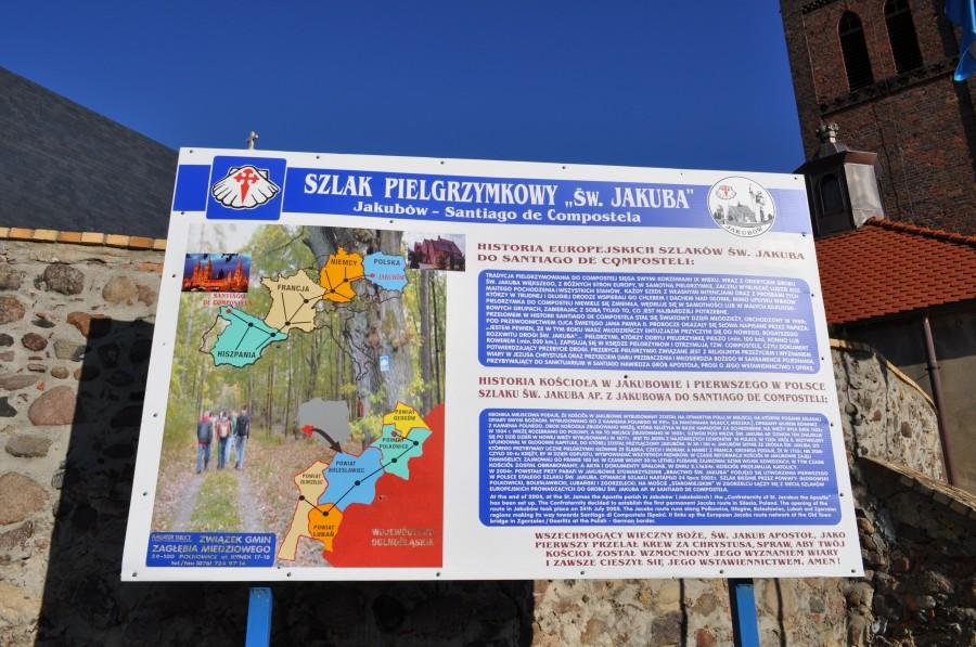 Z Jakubowa do Santiago de Compostela w Hszpanii - przebieg i historia szlaku św. Jakuba