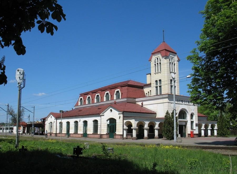 Dworzec w Otwocku - widok od strony zach.