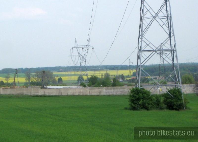 Widok z Rokietnicy na okoliczne tereny.