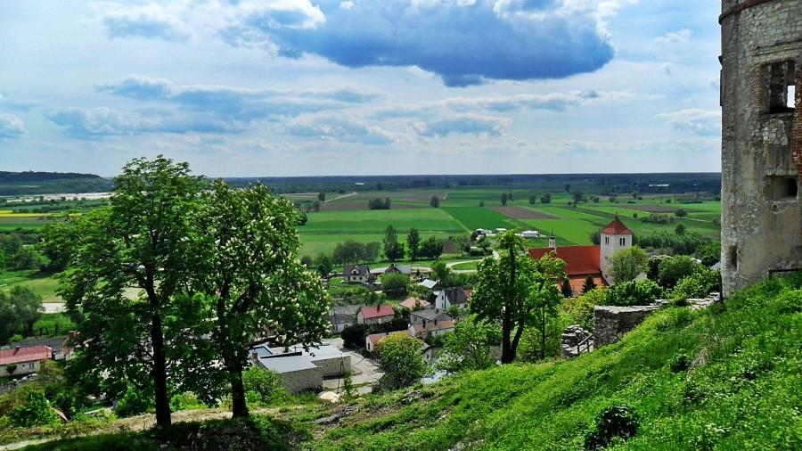 Widok na Janowiec