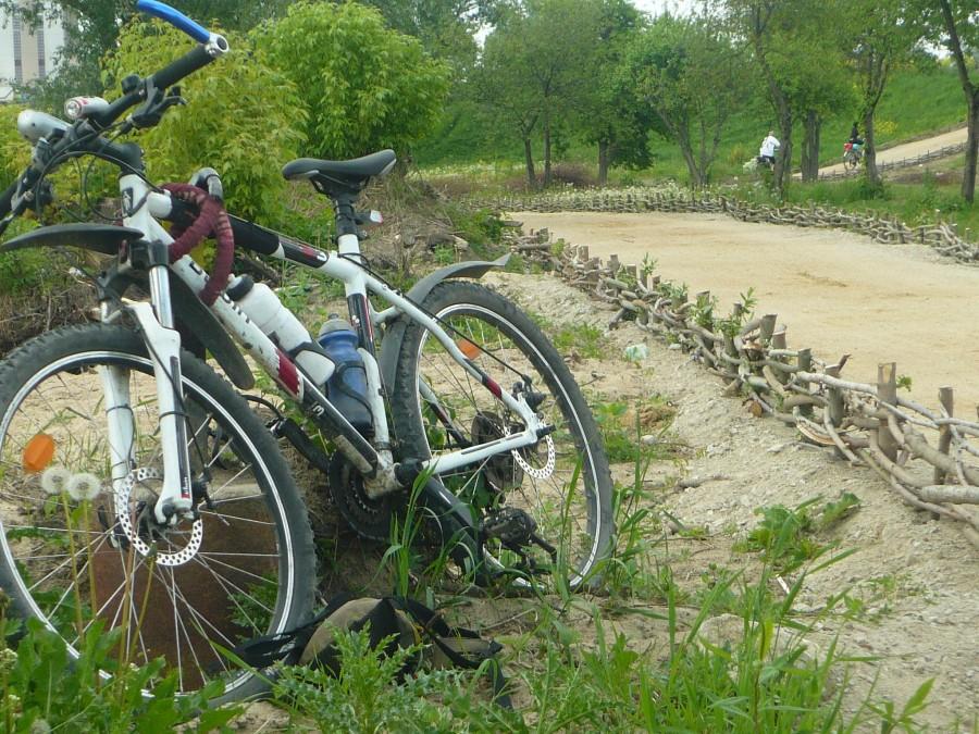Nowa trasa dla rowerzystów i pieszych nad Wisłą wWarszawie.