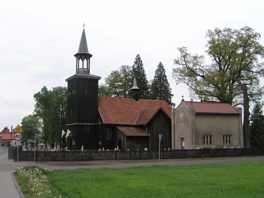 drewniany Kościół pw. Podwyższenia Krzyża Św. z 1715 r. w Żołędowie