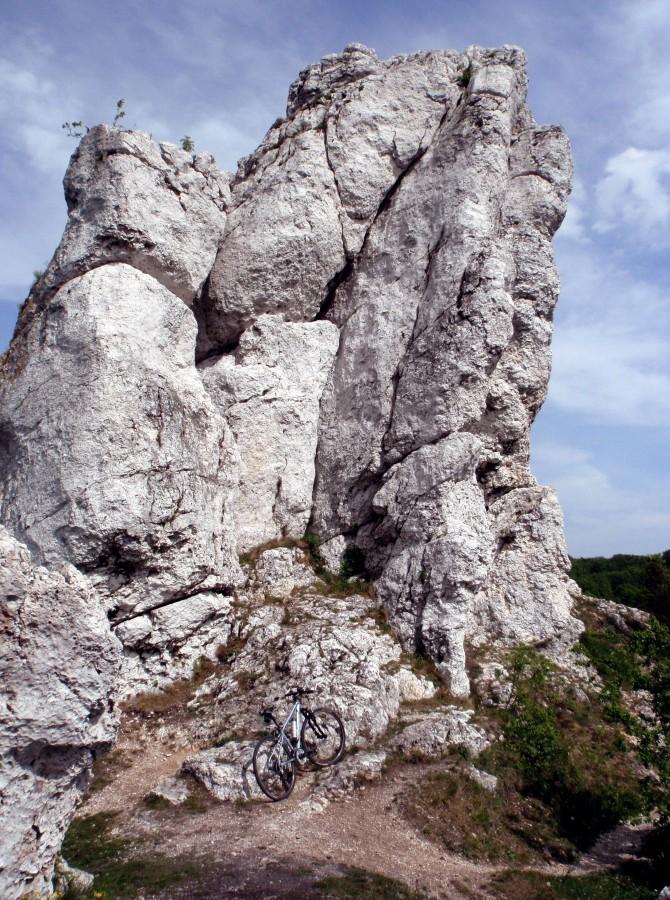 Skała Wysoka w paśmie Skał Rzędkowickich