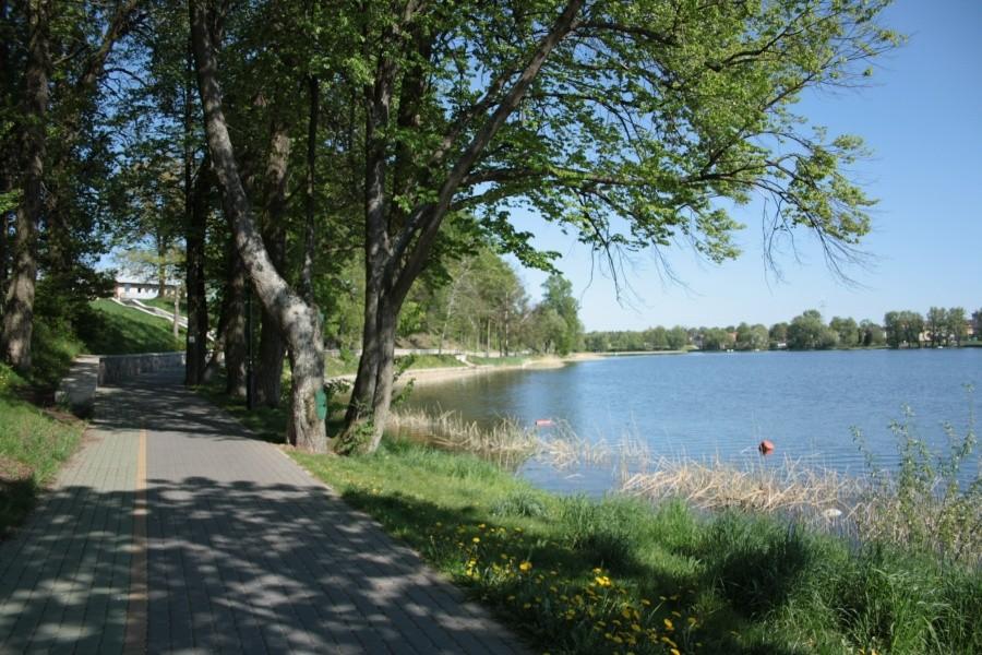 Ścieżka rowerowa nad j. Ełckim